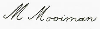 handtekening Mooiman